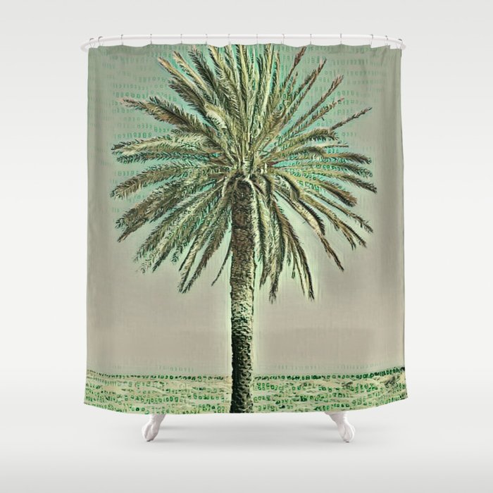 Palm Tree Shower Curtain By Marigs Society6 Palm Tree Shower Curtain By Marigs, Palm Tree Shower Curtain