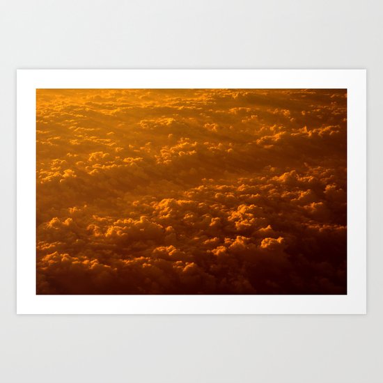 billowing Art Print