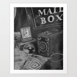Mail Box Art Print