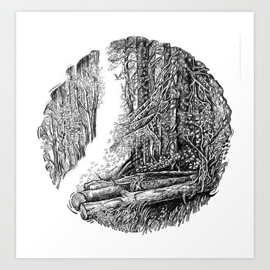 Old and New Art Print