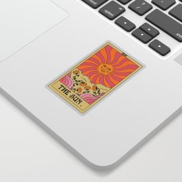 The Sun Tarot Card Sticker