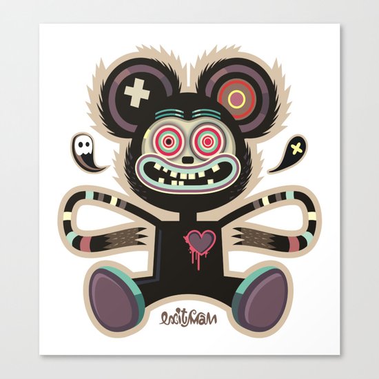 Freemouse (without background) Canvas Print