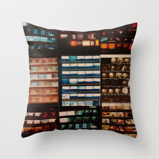 NEGATIVE Throw Pillow
