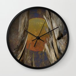 Surreal Planet Wall Clock