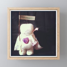 compassion bear - superbear collection Framed Mini Art Print