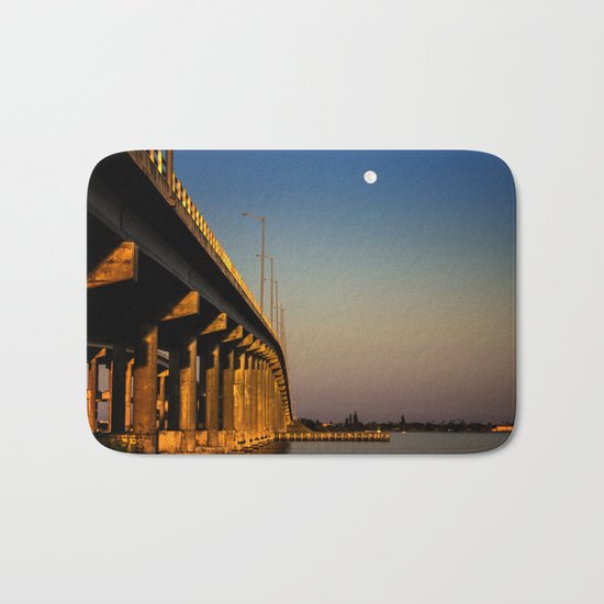 Bridge To The Moon Bath Mat