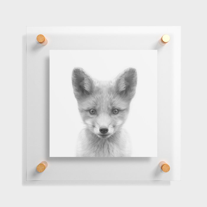 Baby Fox Floating Acrylic Print