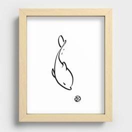 dolphin Recessed Framed Print