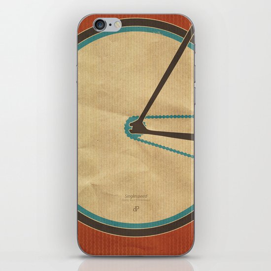 Singlespeed iPhone & iPod Skin