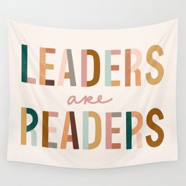 Leaders Are Readers - Riley Wall Tapestry