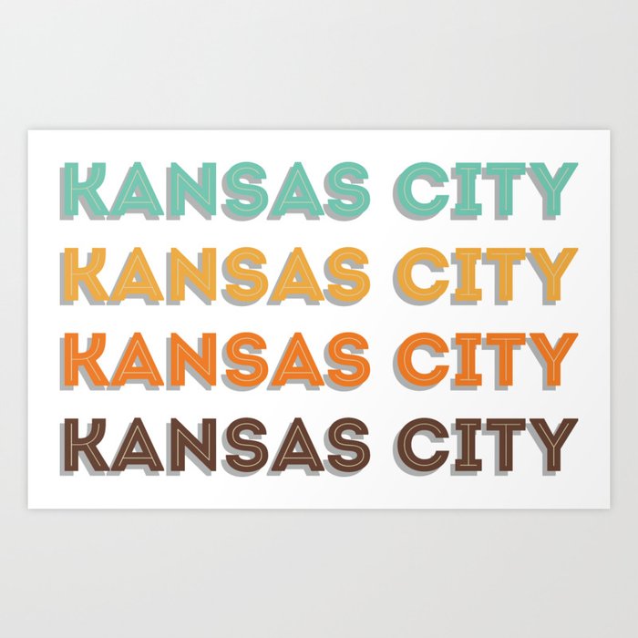 Kansas City Art Print