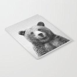 Grizzly Bear - Black & White Notebook