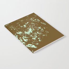 Mint and Brown Forest Notebook