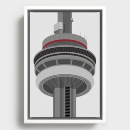 CN Tower Framed Canvas
