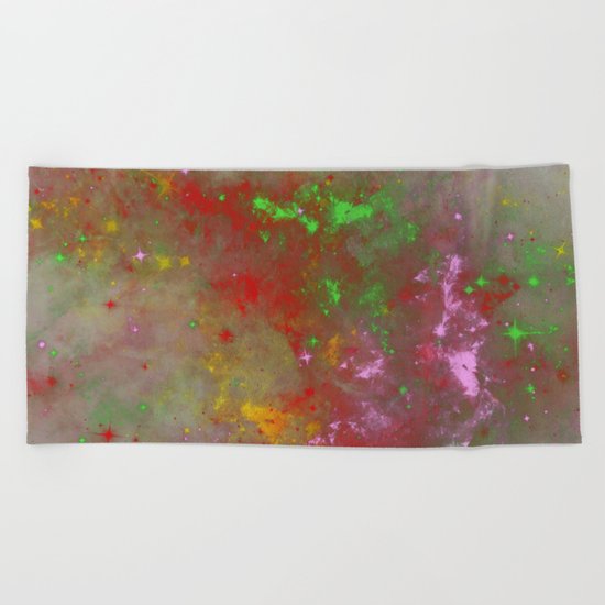 When Galaxies Meet Beach Towel