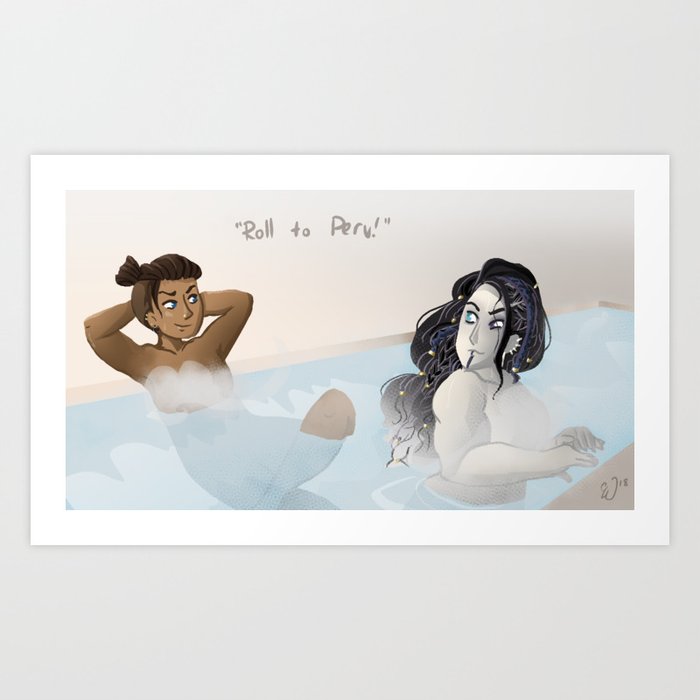 Beauyasha Roll To Perv Art Print By Starrenpiece Society6
