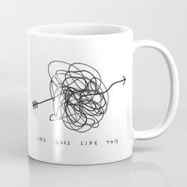 life goes like this Coffee Mug