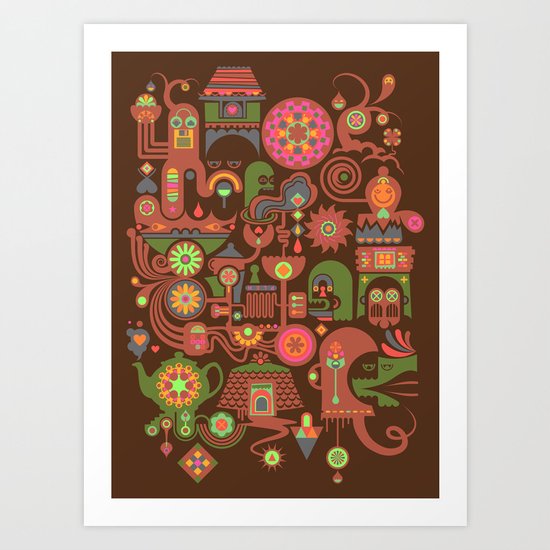 Sugar Machine Art Print