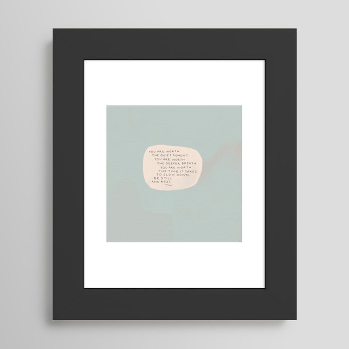Framed Art Print