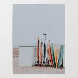 lets surf xxxiii / santa barbara, california Poster