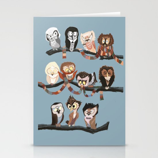 Doctor Hoo - Painted Version Stationery Cards