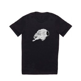 Skull I Found on the Road T-shirt | Skull, Graphite, Drawing, Deer, Ahandsomeboy, Realism, Roadkill 