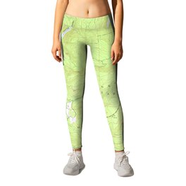 CA North Bloomfield 293576 1949 24000 geo Leggings | Topomap, Historical, Vintage, Topography, Topographic, Map, California, Graphicdesign 