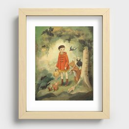 Out of the Woods Recessed Framed Print