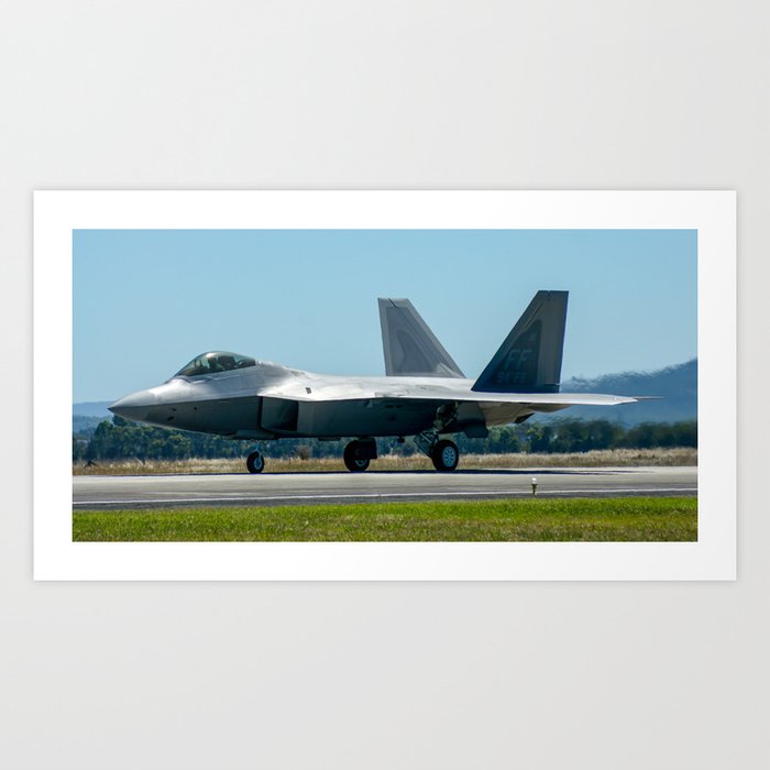 F-22A Raptor Art Print