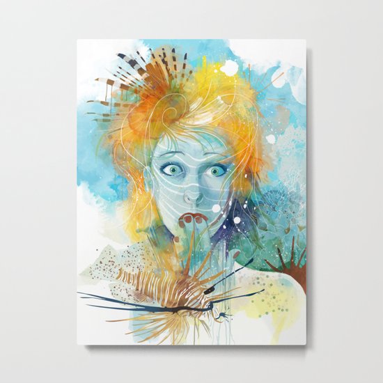 Good Intentions Metal Print