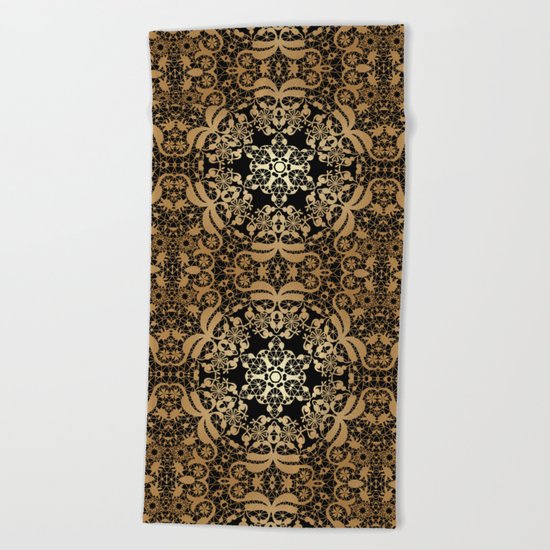 Art Deco. "Byzantium" Beach Towel