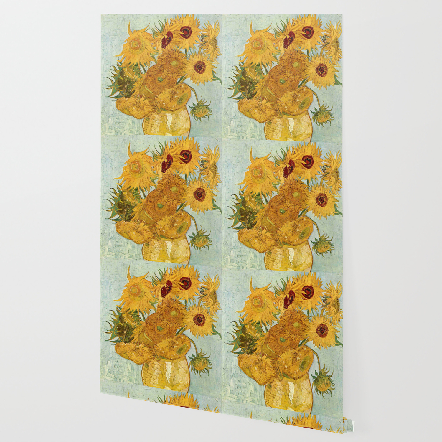 Van Gogh Sunflowers Wallpaper By Oldking Society6