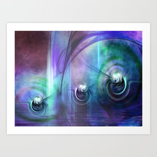 Mystic World Art Print