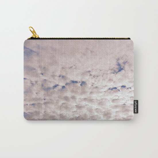 Pink Cotton Candy Clouds Carry-All Pouch