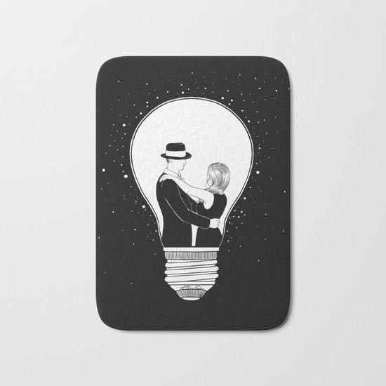We light up the dark Bath Mat