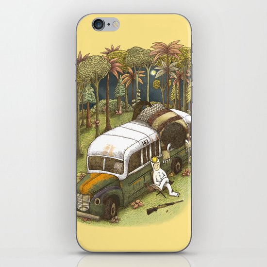 Into The Wild Things iPhone & iPod Skin