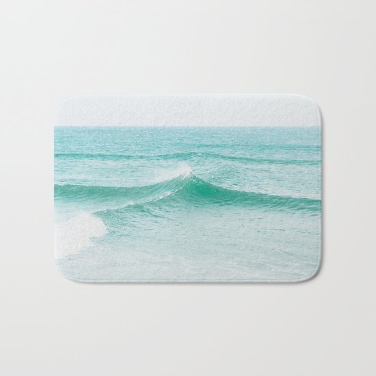 Faded Ocean II Bath Mat