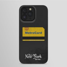 This is New York for me. "Metrocard" iPhone Case