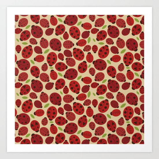 Ladybird Ladybird Art Print