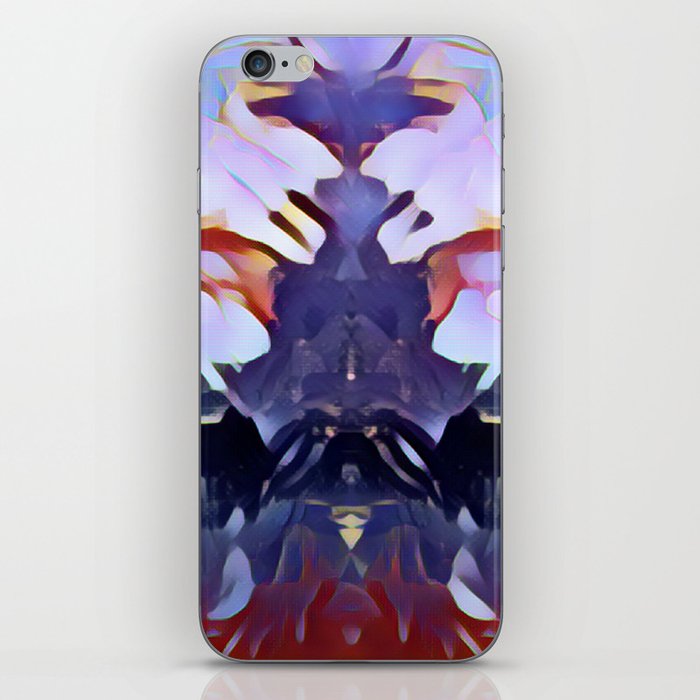 Lilac Alignment Abstract Design iPhone Skin