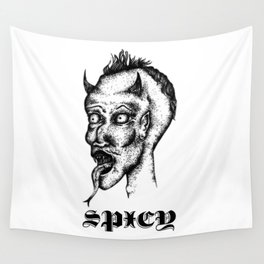 Spicy Devil Wall Tapestry