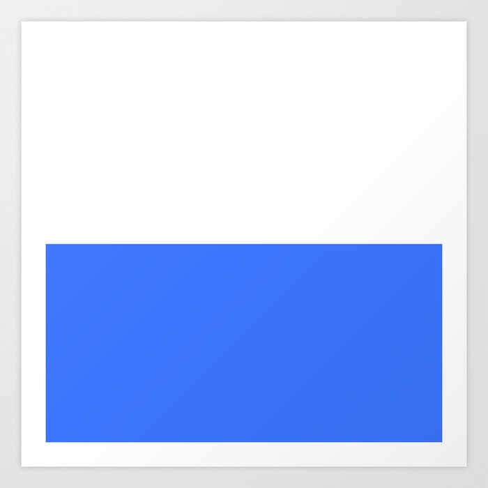 flag of Cracow Art Print