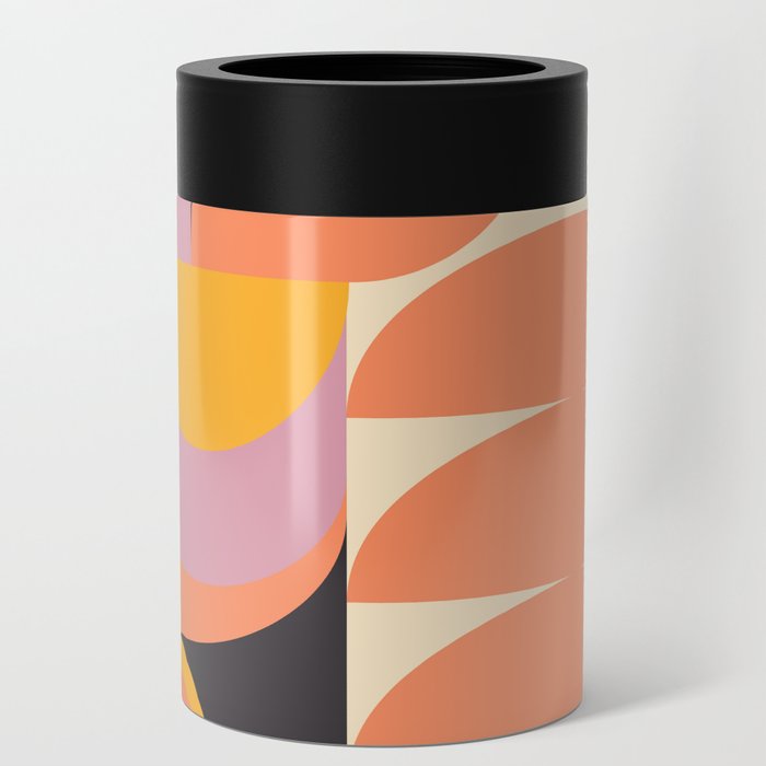 Shapes in Coral and Lilac 23 Can Cooler