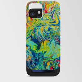 Colorful mood iPhone Card Case