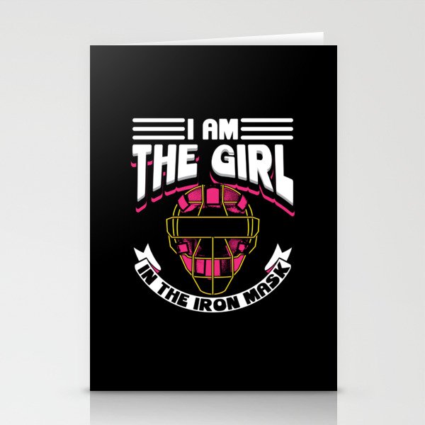 Girl In The Iron Mask Stationery Cards