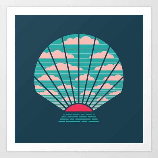 The Birth of Day Art Print