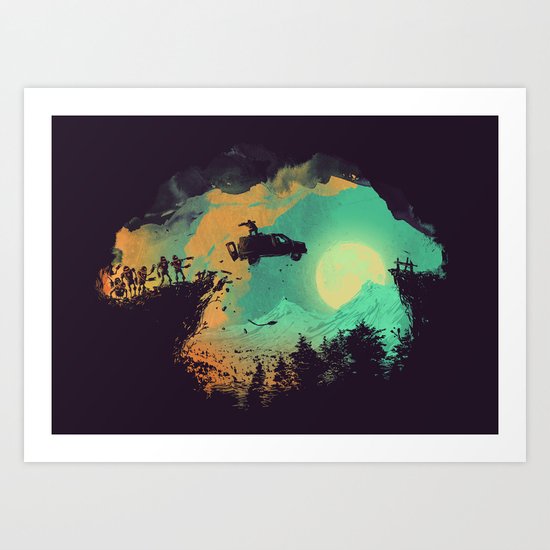 Leap of Faith Art Print
