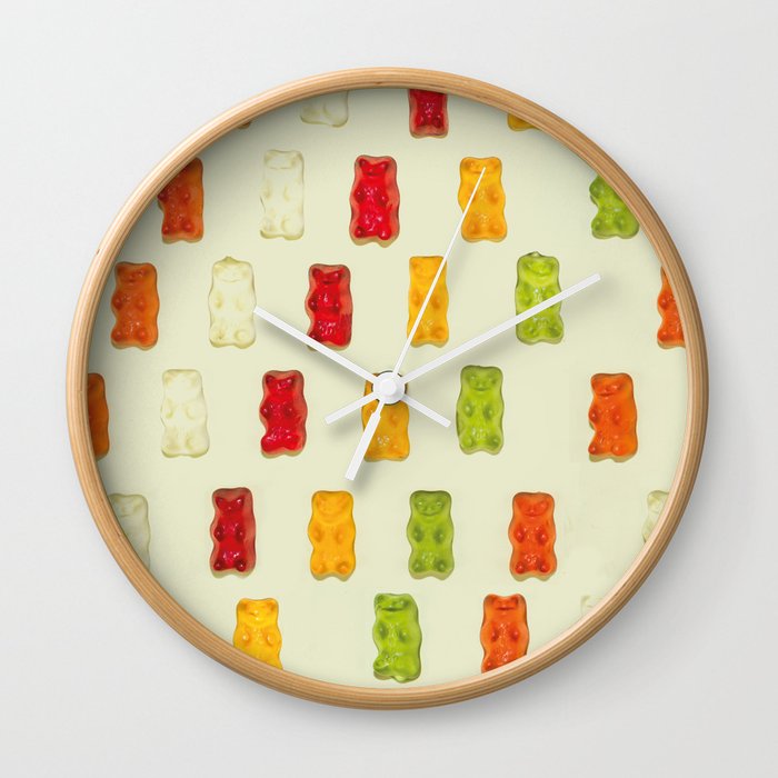 Gummy Bears Wall Clock