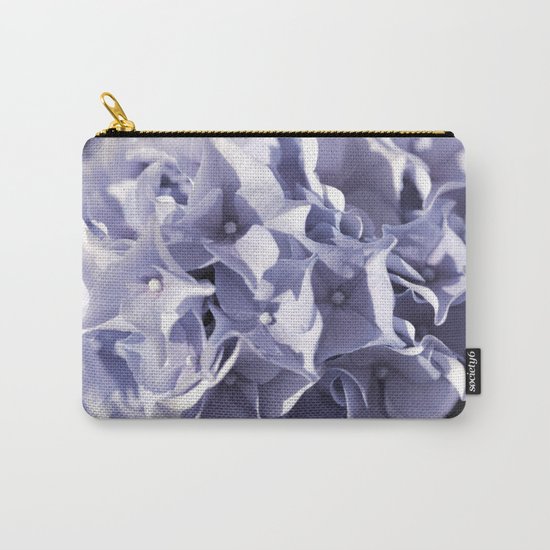 Delightful lilac hydrangea- Flower Floral Carry-All Pouch