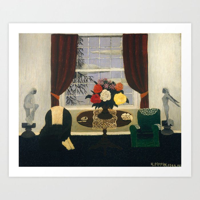 Victorian Interior I by Horace Pippin, 1945 Art Print